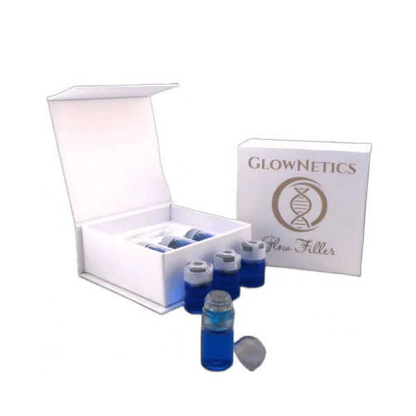 Glownetics microneedling at home kit. A complete peptide treatment skincare system.