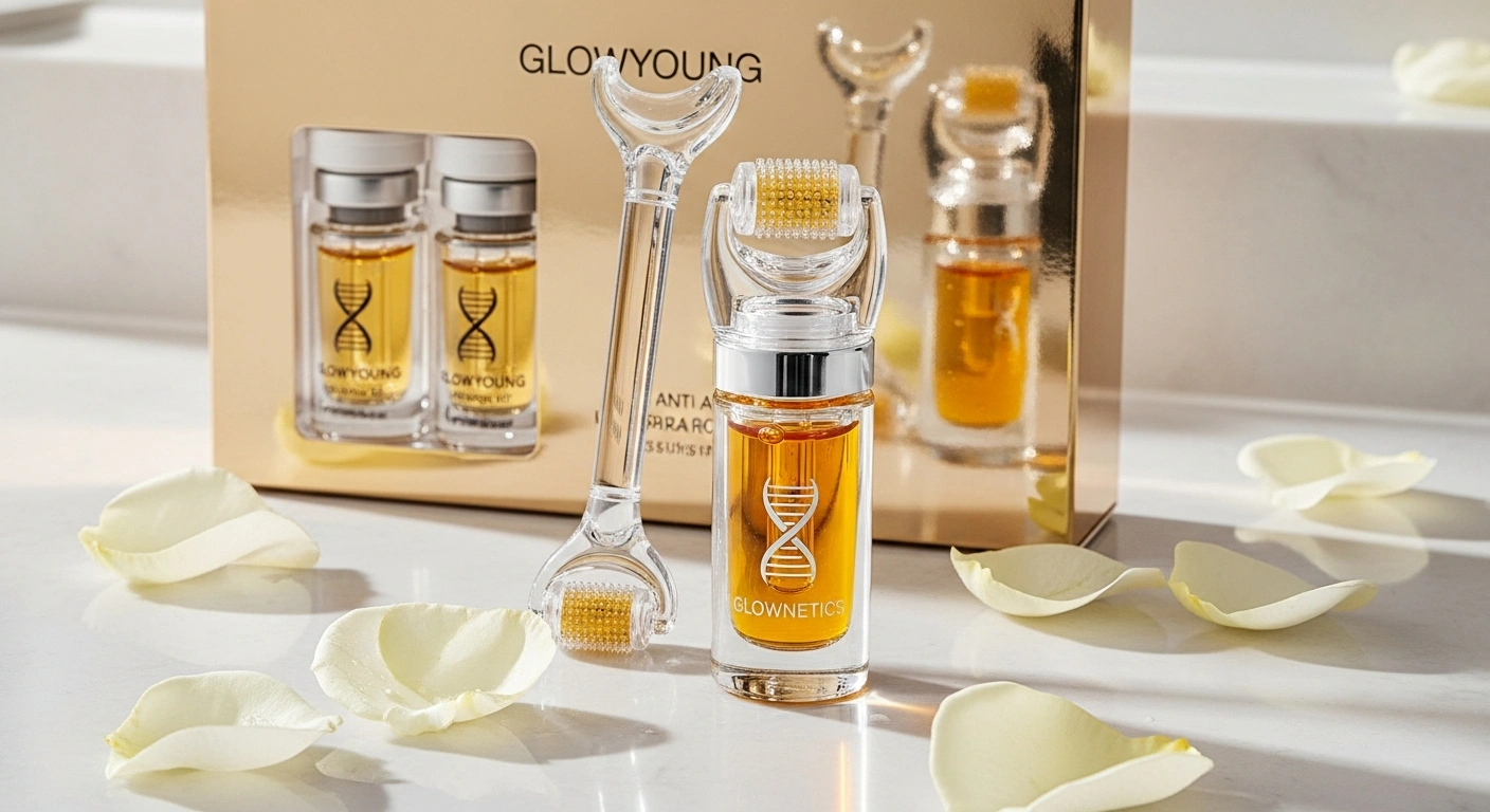 Achieve an even and radiant skin tone with Glownetics! This is the result of using a great anti aging serum. Bright, clear complexion.