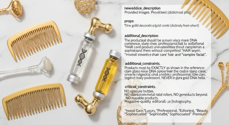 Person using microneedling device for hair loss treatment on scalp in a clean, professional setting. Part of Glownetics' hair growth solutions.