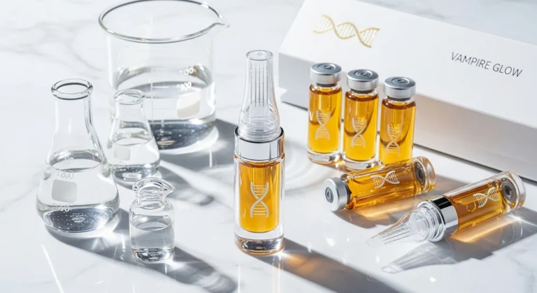 Glownetics stem cell serum with natural botanical elements, a clean and effective solution. Experience the power of stem cell serum for rejuvenation.